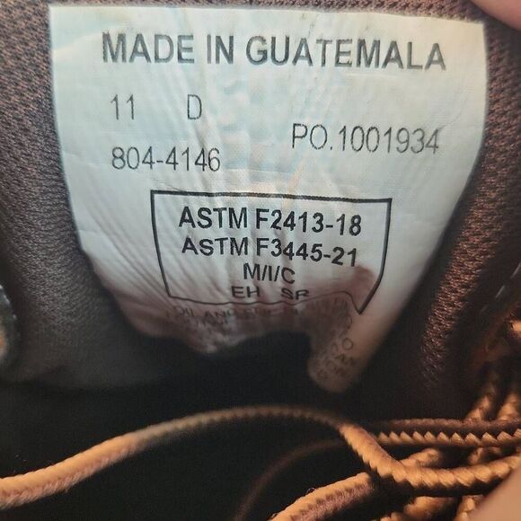 Thorogood Iron River Series Waterproof Safety Toe 6” Crazy Horse Wedge Mens Size - Picture 11 of 11